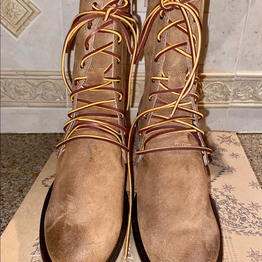 Dylan Lace Up Bootie - size US 8/EU 39